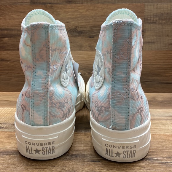 PLATFORM CONVERSE CTAS LIFT HIGH TOP BRAND NEW - Picture 5 of 8